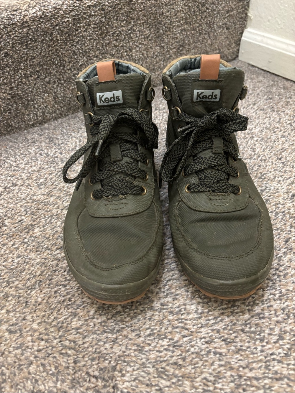Keds Olive Green boots